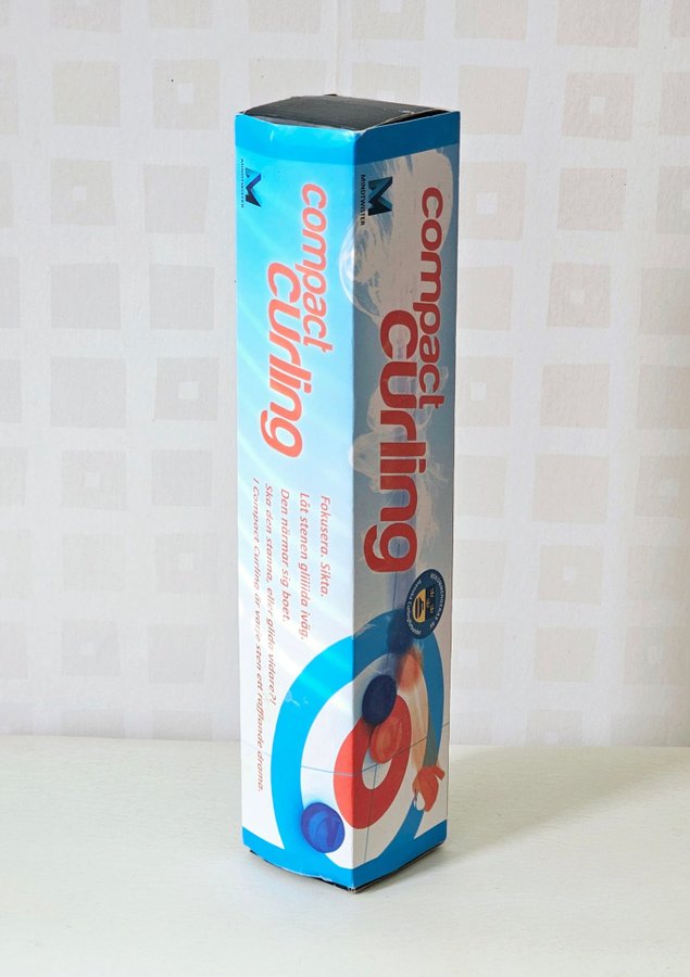 Compact Curling Spel Oanvänt PERFECT GIFT