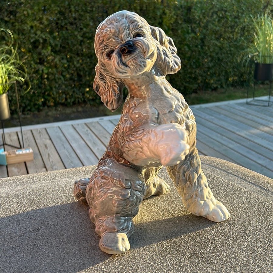 Goebel Poodle Figur höjd 295