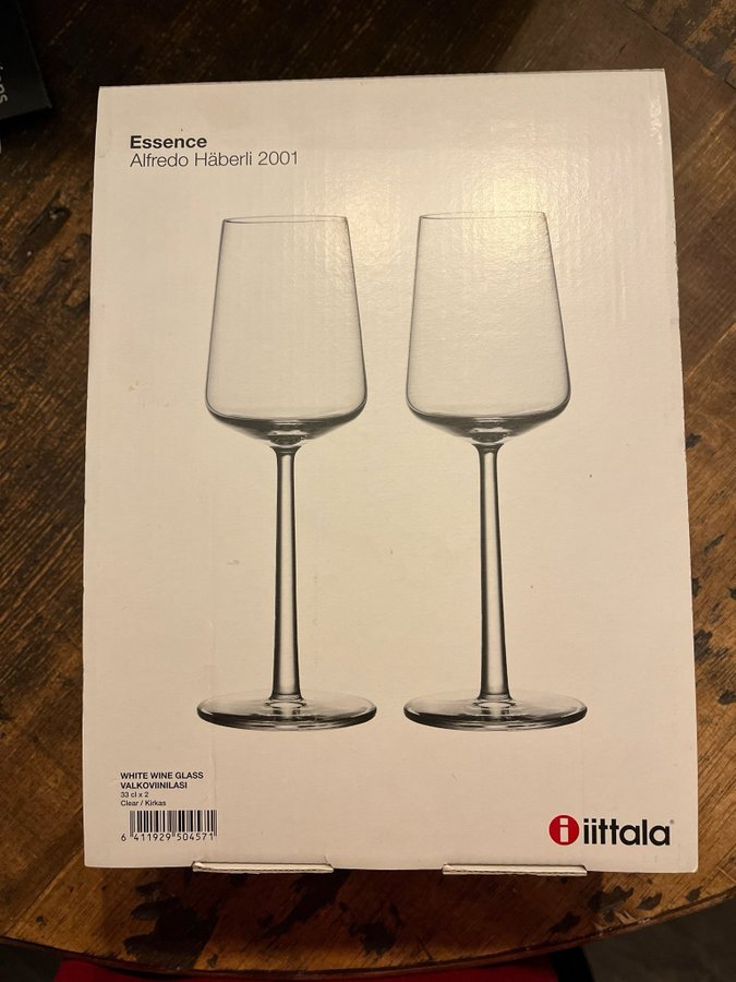 Iittala Essence Vitvinsglas 2-pack