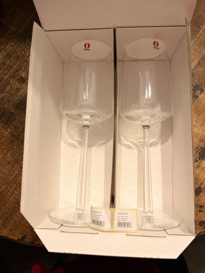 Iittala Essence Vitvinsglas 2-pack