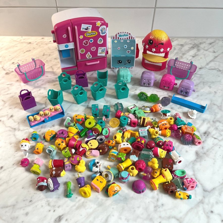 Shopkins Lekset med över 100 figurer och tillbehör