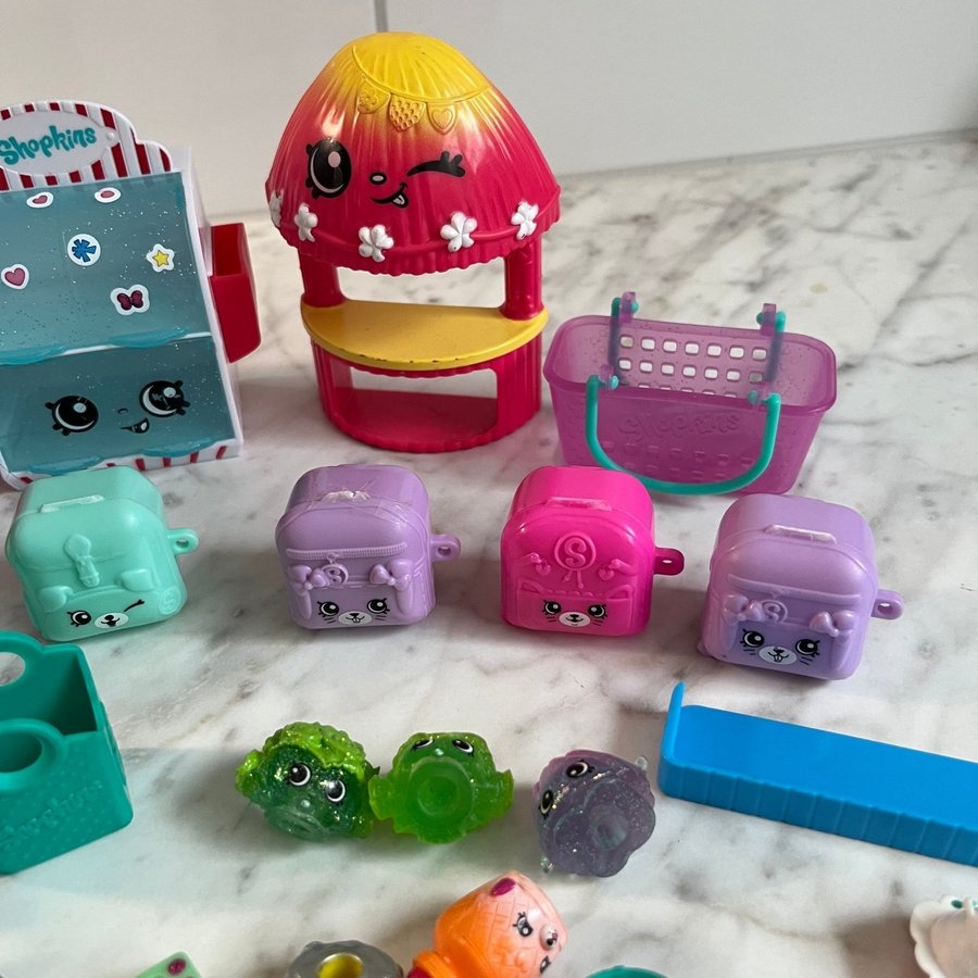 Shopkins Lekset med över 100 figurer och tillbehör