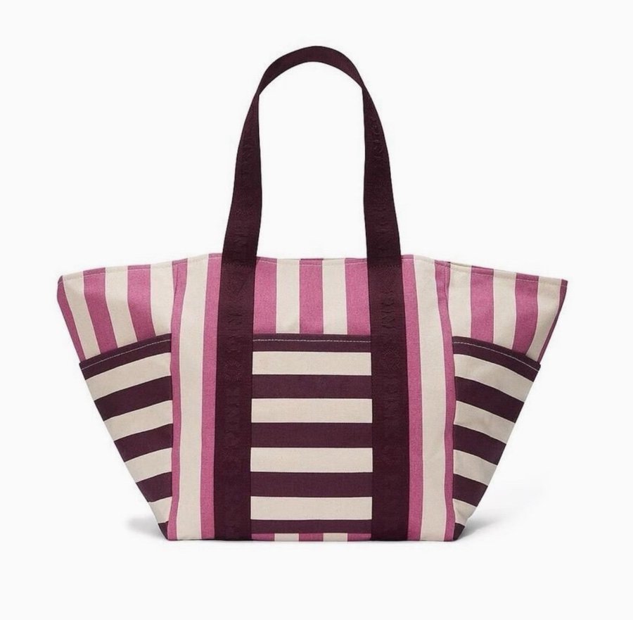 Victorias Secret Pink Tote Bag (Vit Lila Rosa) Nytt!!