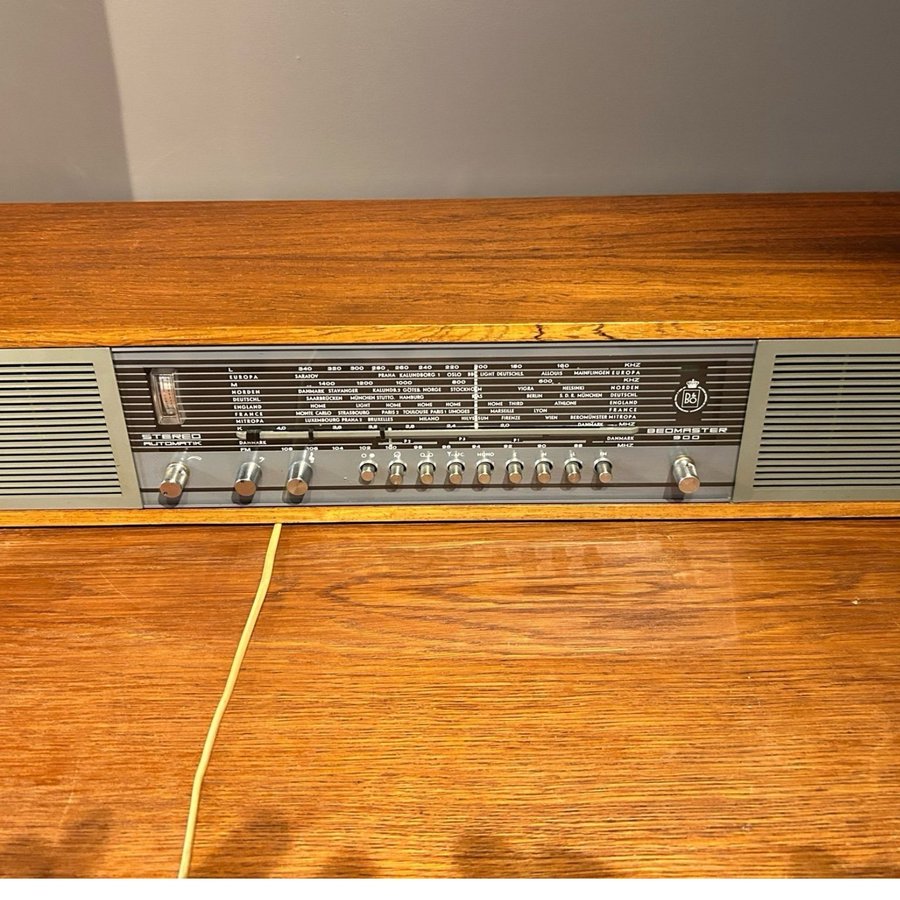 RADIO Beomaster 900 Bang  Olufsen Danmark 1900-talets andra hälft