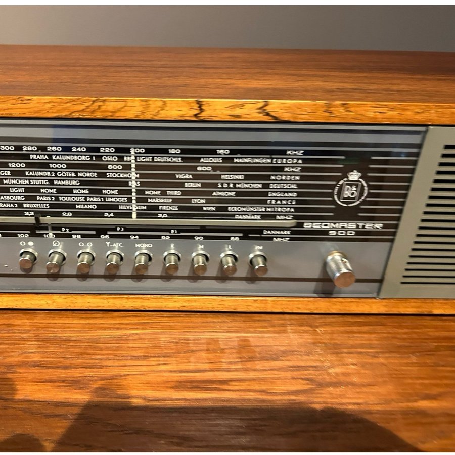 RADIO Beomaster 900 Bang  Olufsen Danmark 1900-talets andra hälft