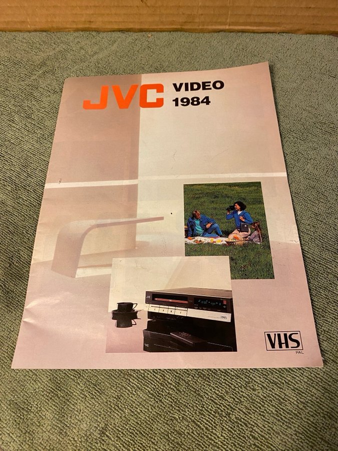 JVC Video 1984 Broschyr