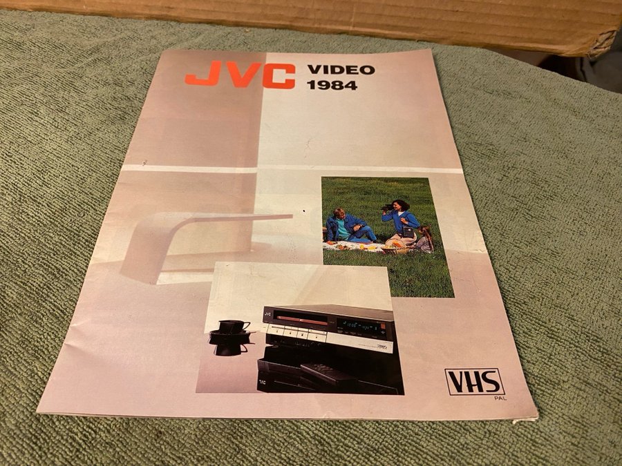 JVC Video 1984 Broschyr