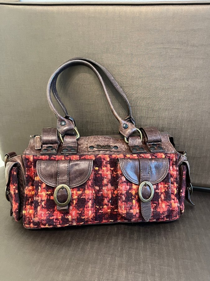 Vintage tweed DG bag