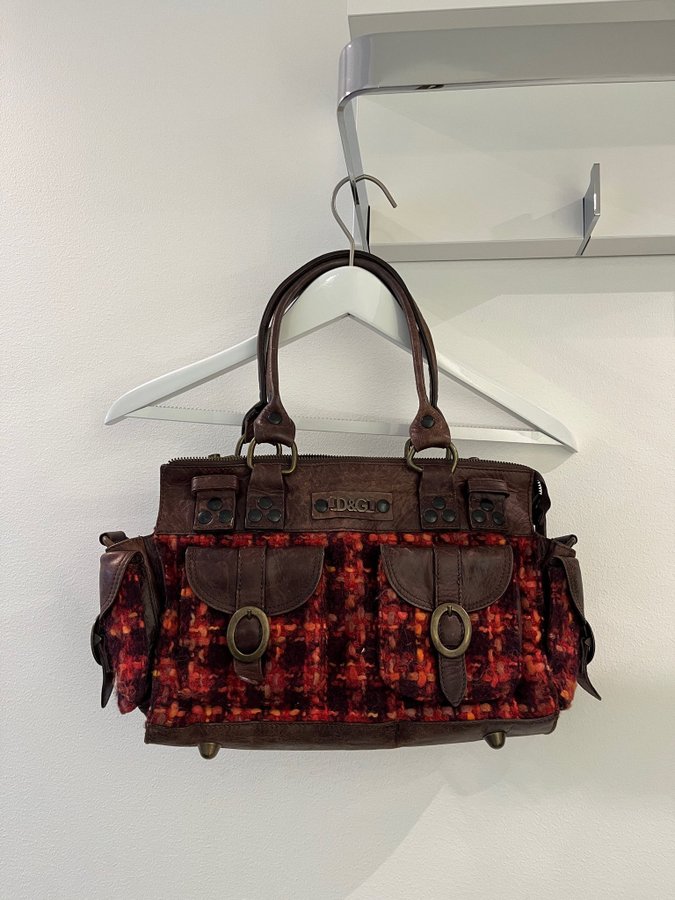 Vintage tweed DG bag