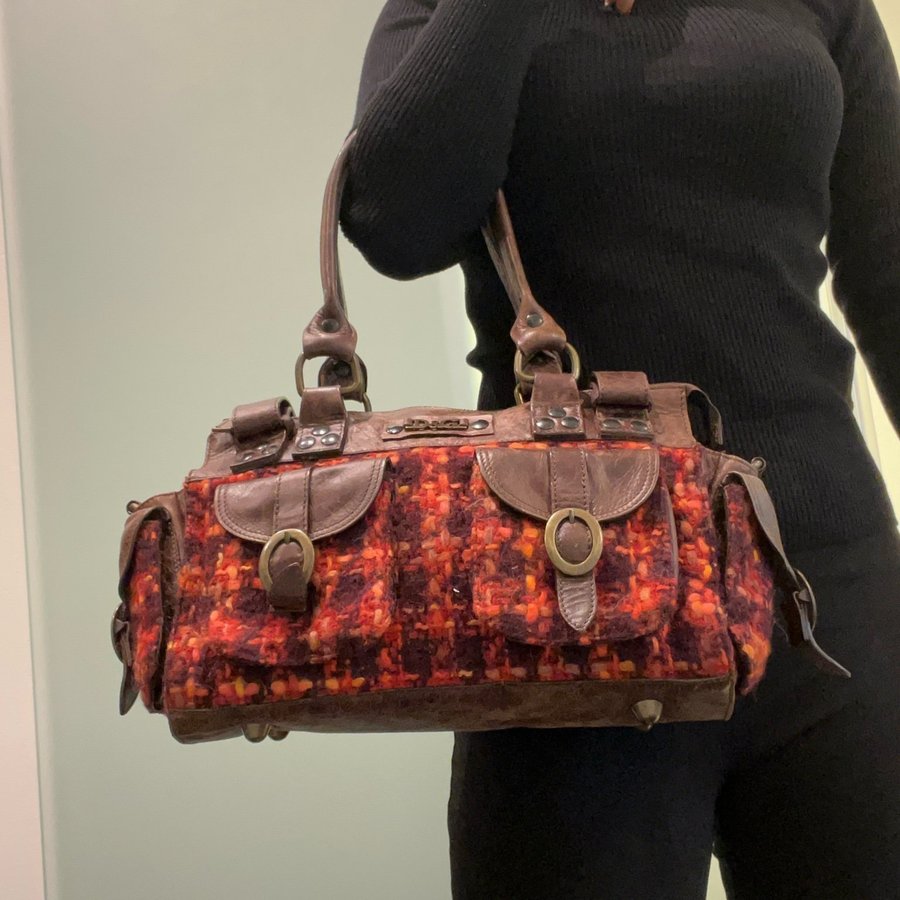 Vintage tweed DG bag