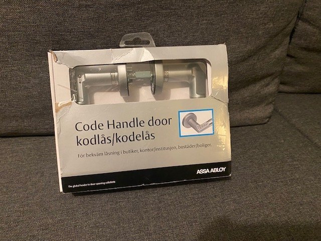 DÖRRHANDTAG ASSA ABLOY CODE HANDLE 8811 HÖGER