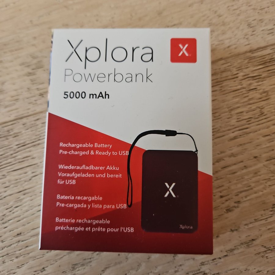 Ny Xplora Powerbank 5000 mAh