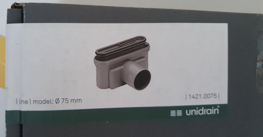 Unidrain Line 700  75 mm