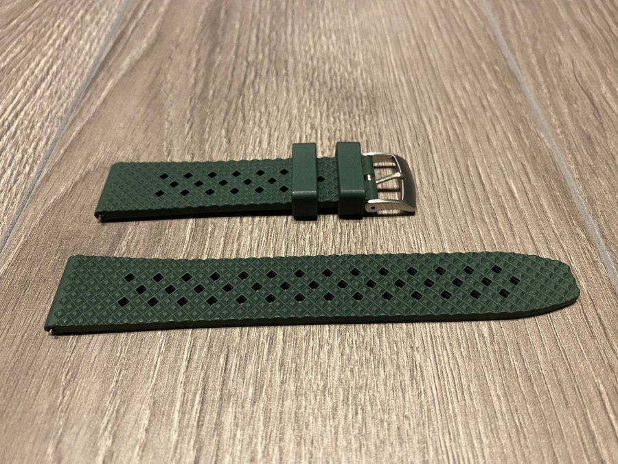 Klockband FKM Gummi 20mm