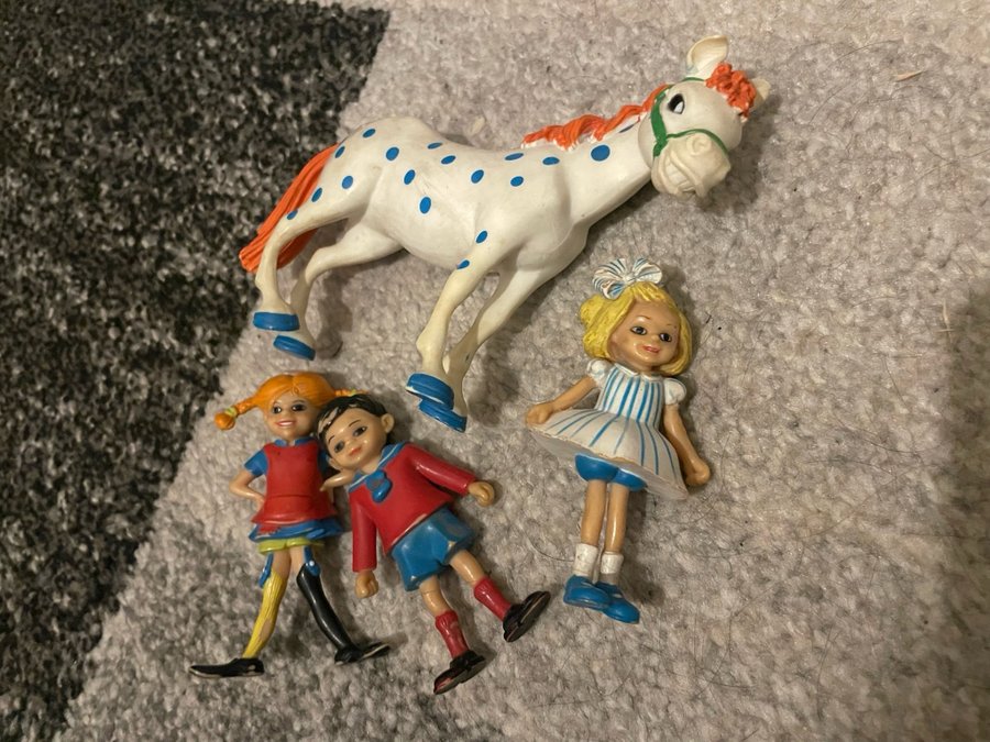 8st figurer, Pippi Långstrump, kling klang Pippi