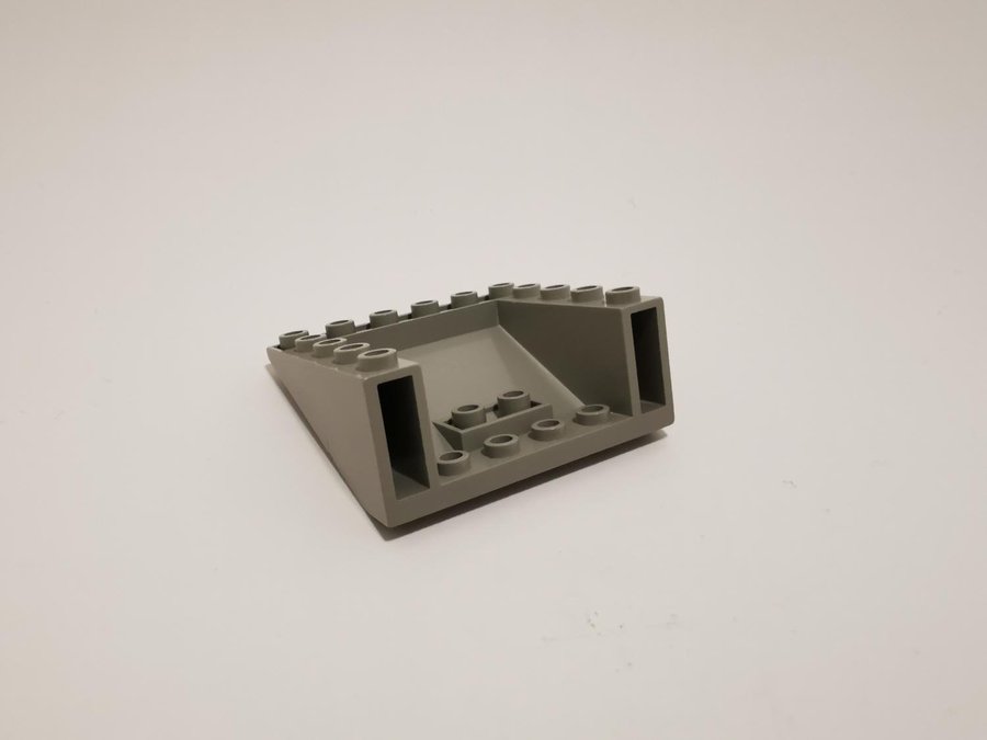 Lego - space - underdel - 5x6x2 - part 4228 - ljusgrå (old light gray)