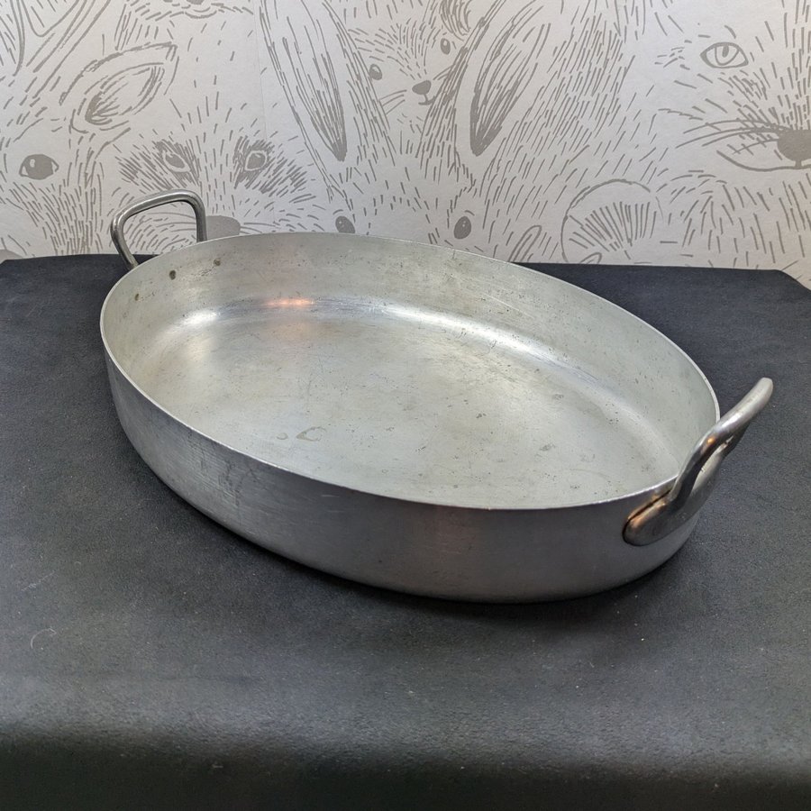 Tournus France oval bakplåt, ovenform, metall