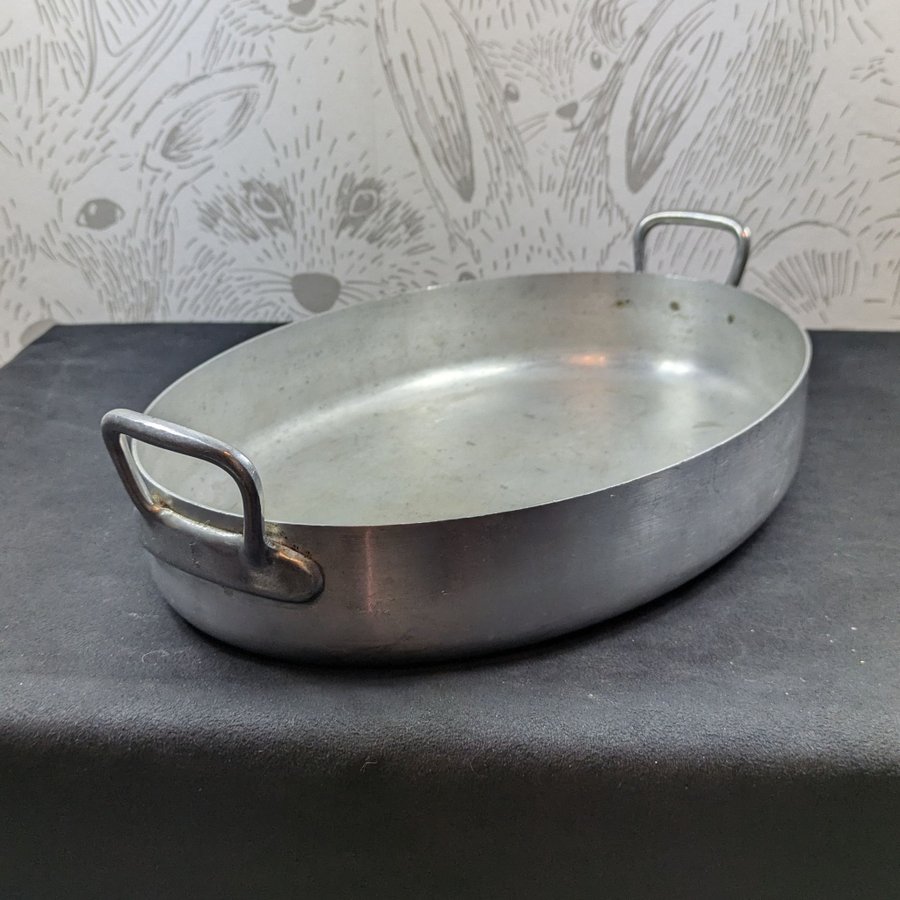 Tournus France oval bakplåt, ovenform, metall