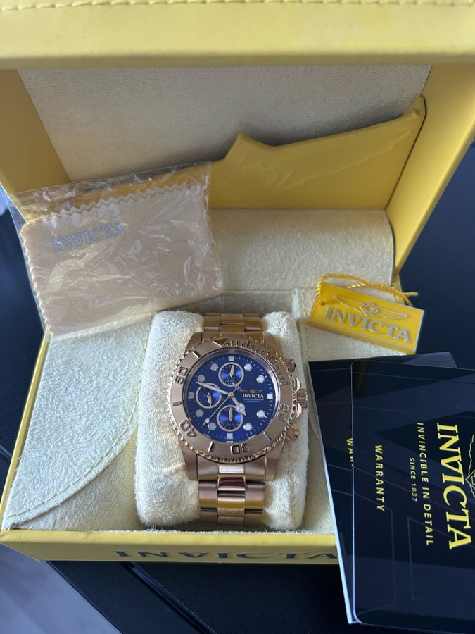 Invicta Pro Diver Chronograph Guld