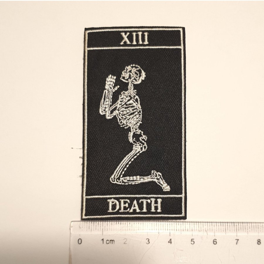 Döden | Death | tarot | patch | tygmärke