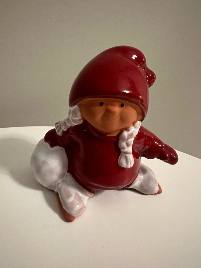 JIE TOMTE FLICKA SKRIDSKOR larsaker nostalgi vintage retro