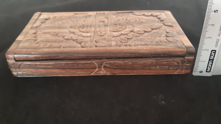 Hand Carved Wooden Boxes