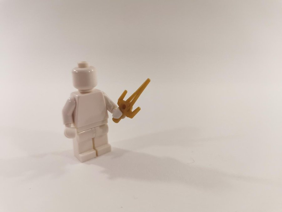 Lego - tillbehör - ninjago - vapen - svärd - guld (pearl gold)