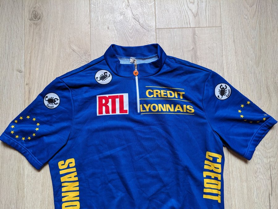 Vintage Castelli RTL cykeltröja, storlek 6 tdf