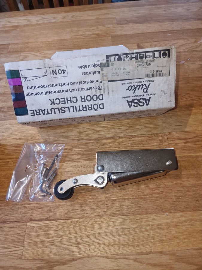 Dörrtillslutare ASSA ABLOY Ruko 1200 nickel Doors check