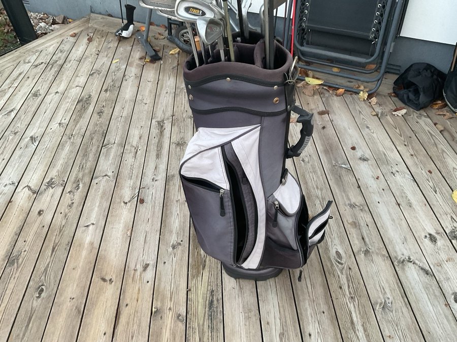 Golfset med väska