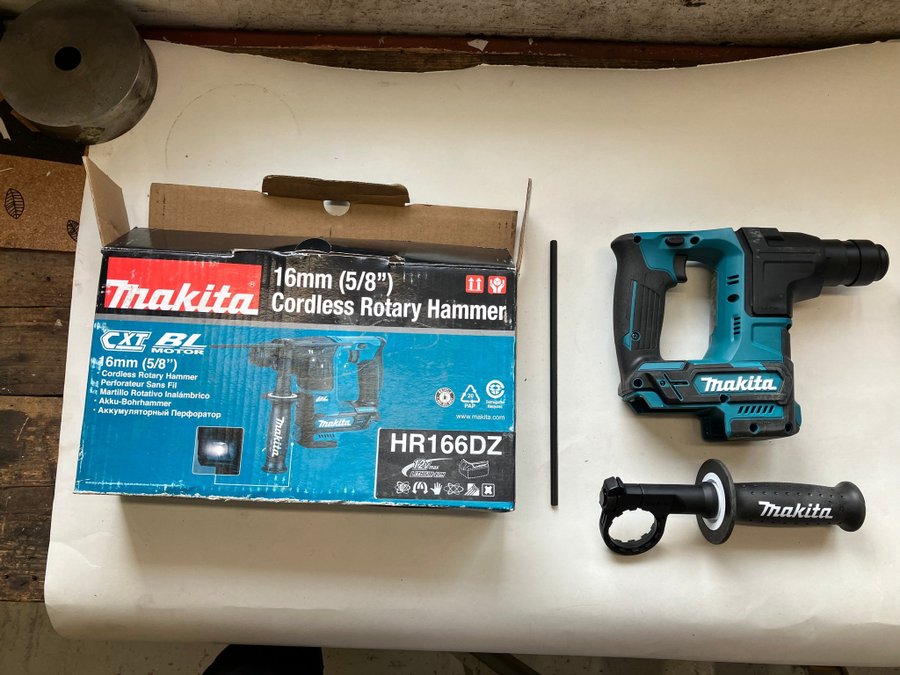 Makita HR166DZ 16mm (5/8") Slaghämmare