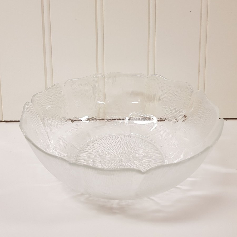 Skål Arcoroc France1 st glasskål Diameter 23 cm9 cm hög