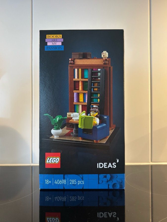 LEGO Ideas 40698 GWP oöppnad - Books are my passion