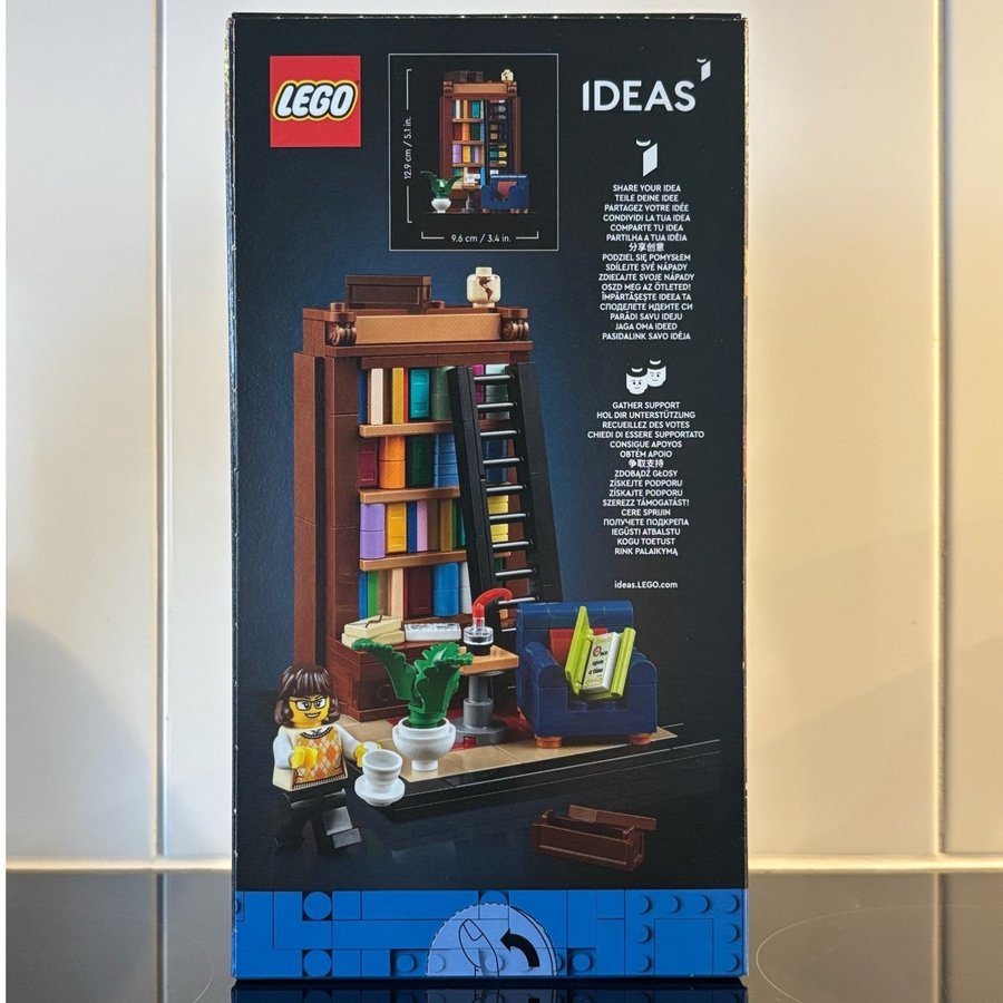 LEGO Ideas 40698 GWP oöppnad - Books are my passion