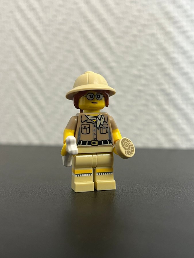 Lego Minifigurer Serie 13 Paleontologist Komplett