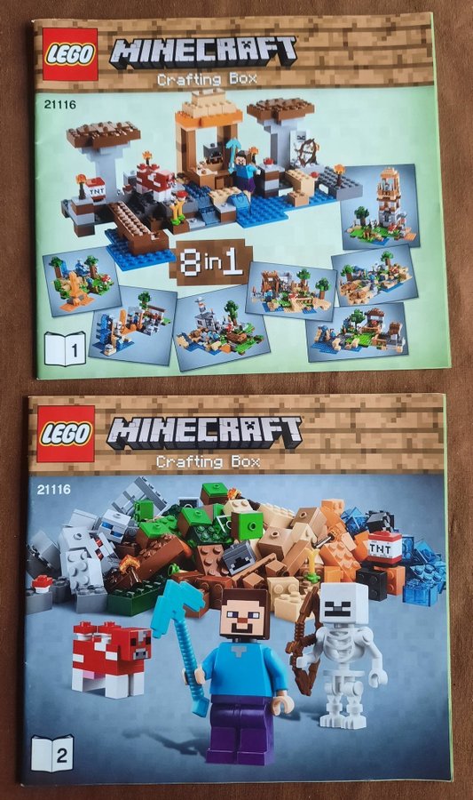 Manual - LEGO Minecraft Crafting Box 21116