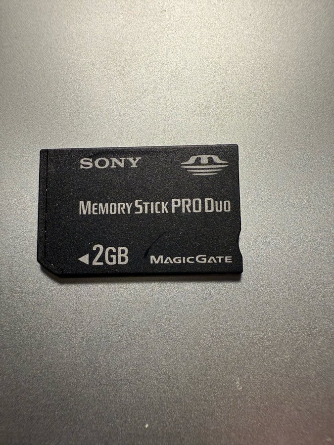 Sony Memory Stick Pro Duo 2GB