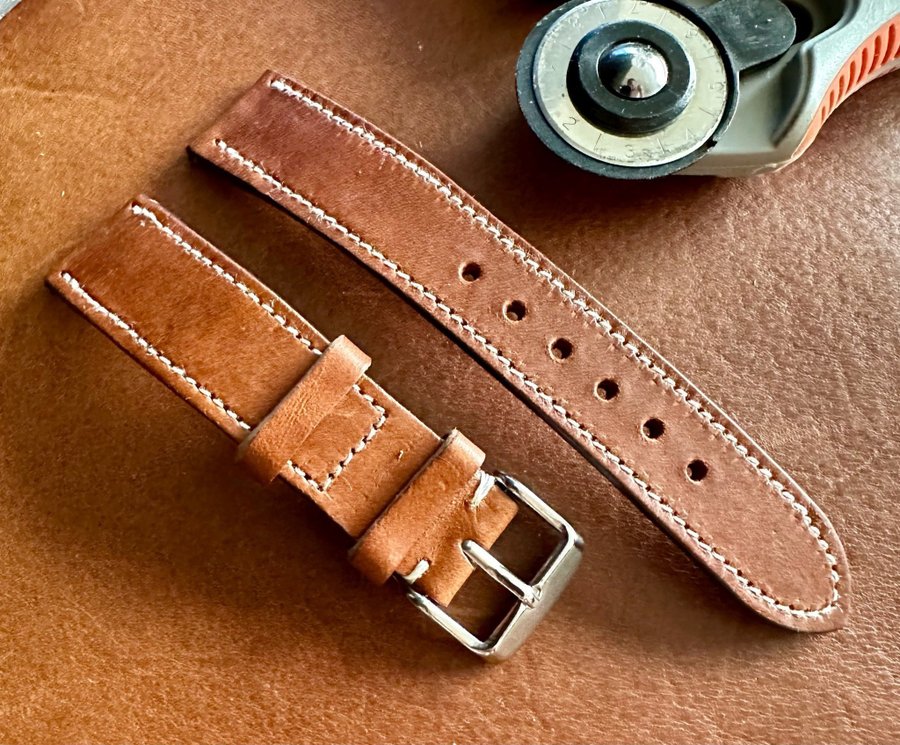 18mm genuine Leather strap