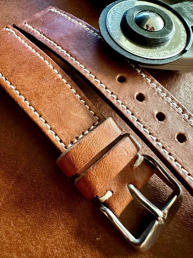 18mm genuine Leather strap