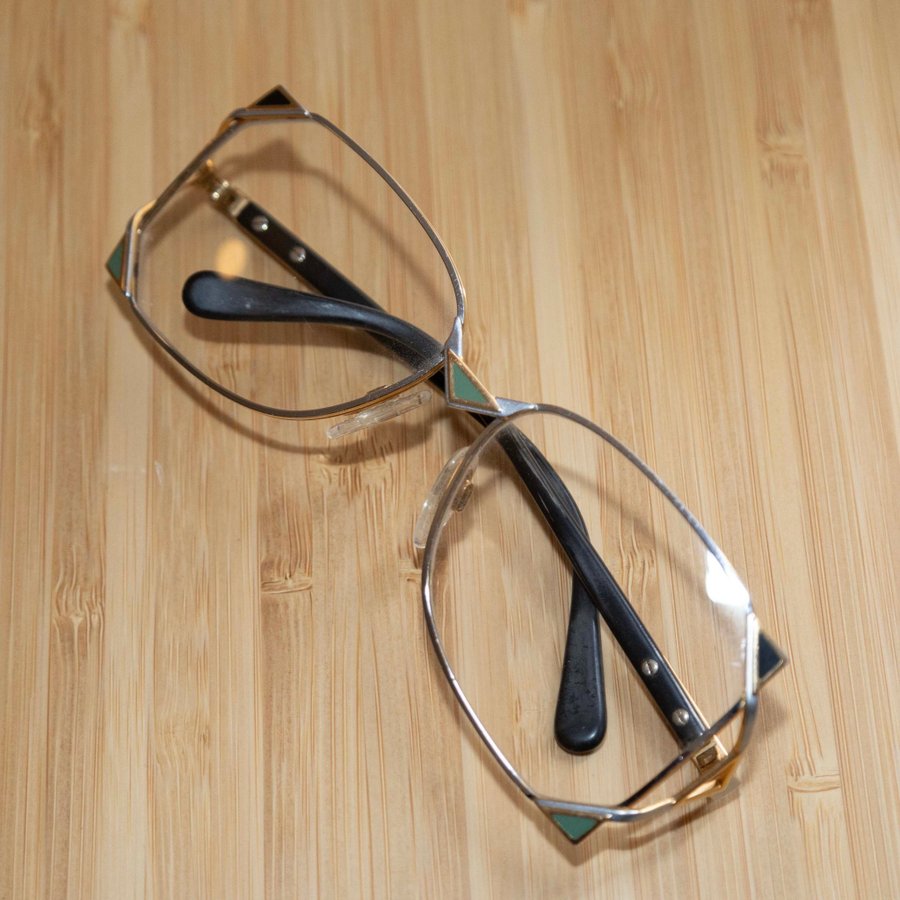 VINTAGE CAZAL CLEAR FRAME GLASSES