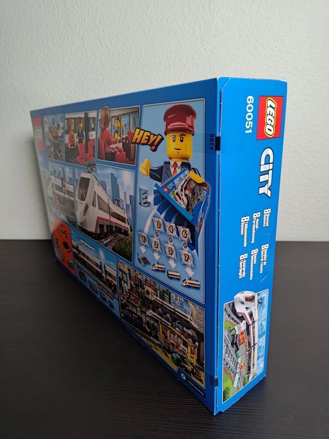 Lego 60051 City Höghastighetståg *OÖPPNAD* Tåg / Lok