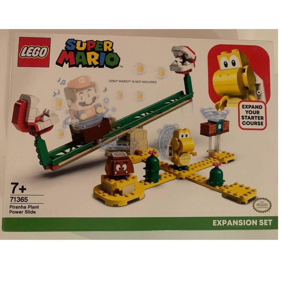 LEGO Super Mario 71365 Piranha Plant Power Slide Expansion Set