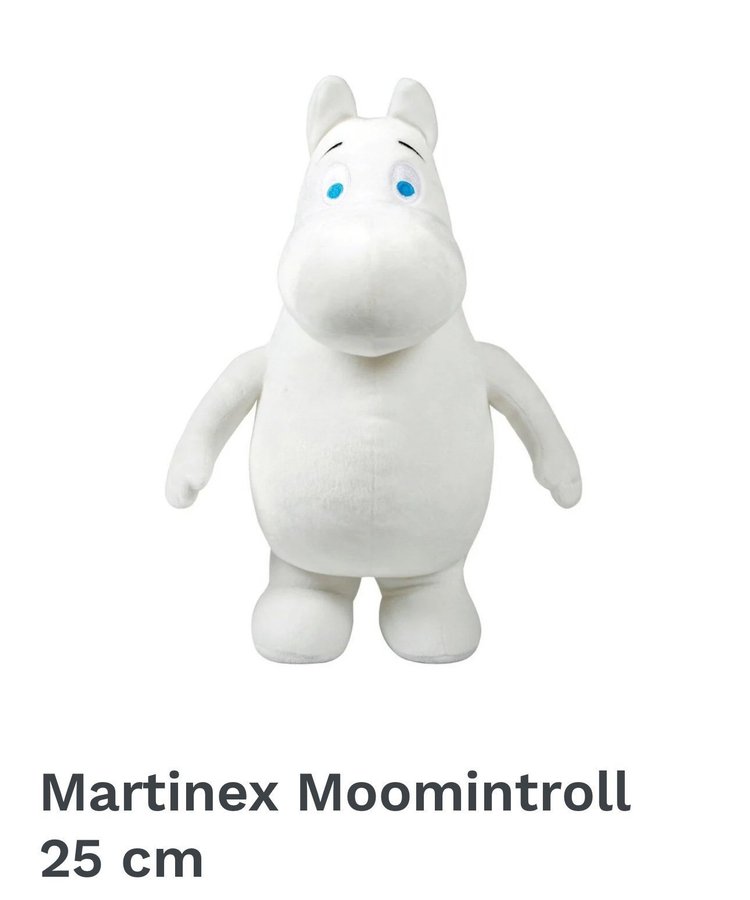 Mumintroll Moomin gosedjur Martinex