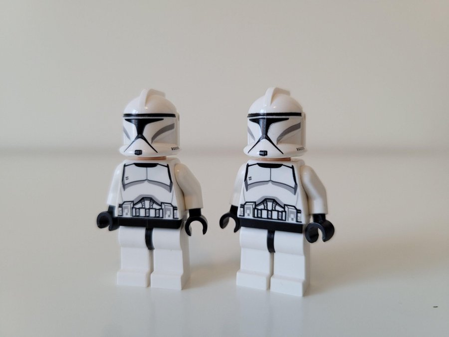 Lego - Star Wars - Clone Trooper (Phase 1) - Scowl x2 -sw0442 - Minifigur