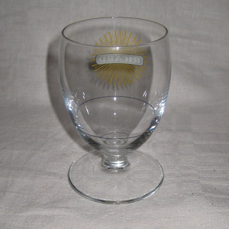 RICARD pastis ballong glas retro barglas **ovanligt samlarobjekt