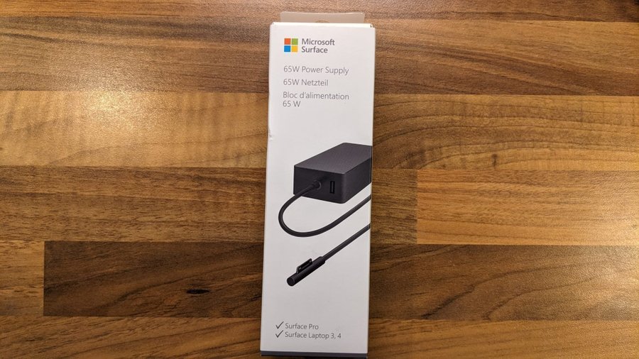 Microsoft Surface 65W Power Supply laddare charger