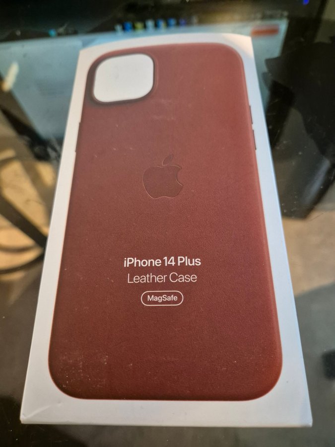 Apple iPhone 14 Plus Läderfodral (NEW)