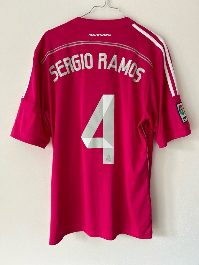 Real Madrid Trøje - Sergio Ramos - Pink - Str L