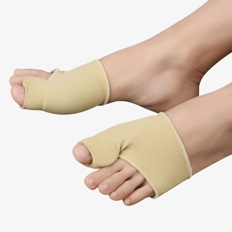 Hallux Valgus textilstrumpa med tåspridare