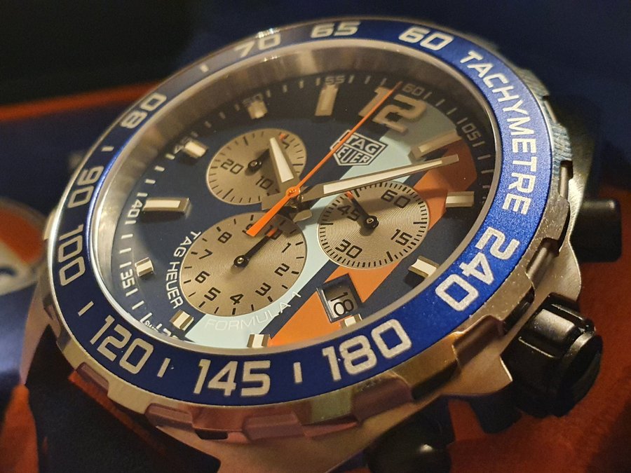 Tag Heuer Formula 1 Gulf Chronograph